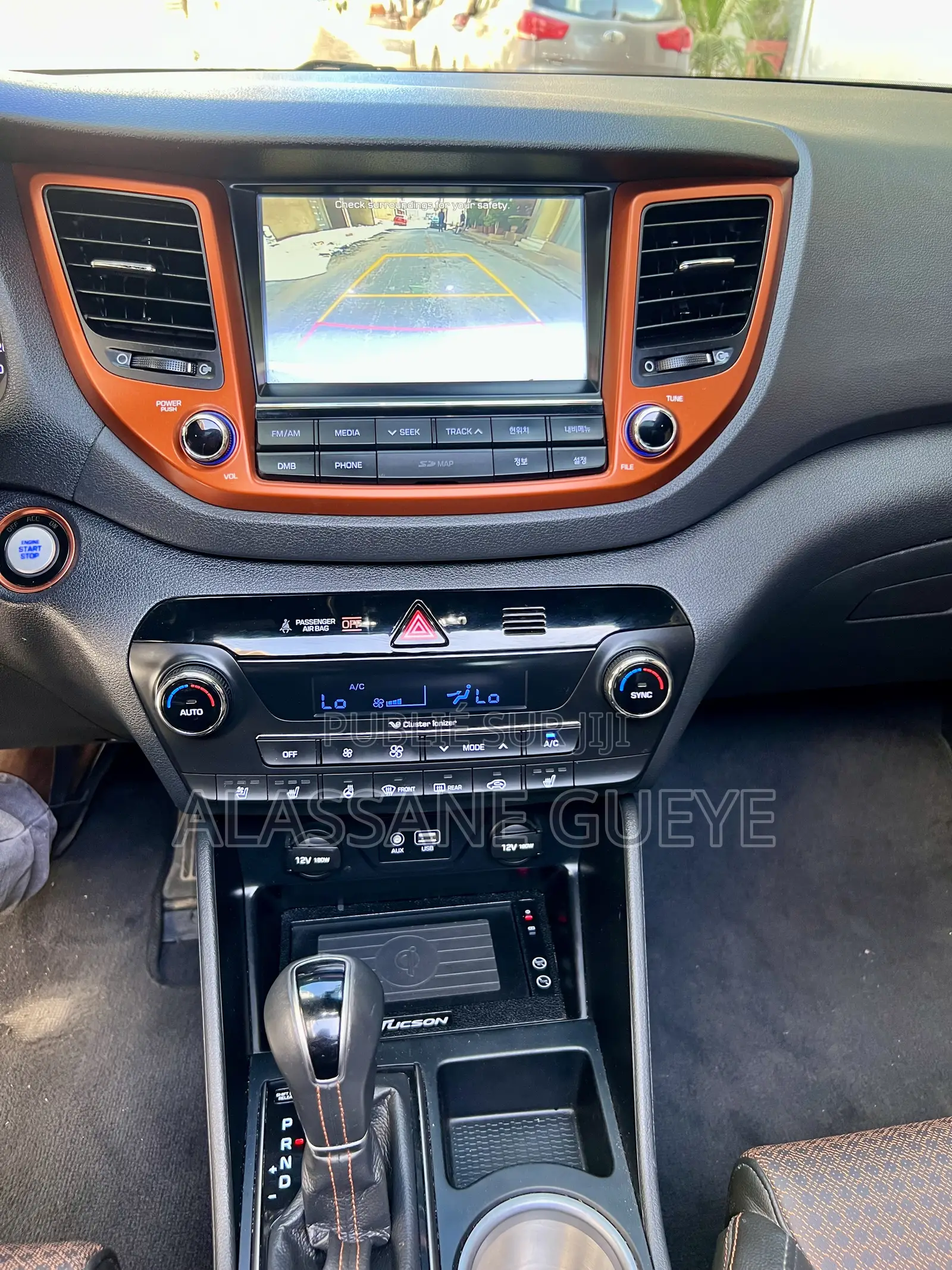 Hyundai Tucson Limited FWD 2017 Rouge