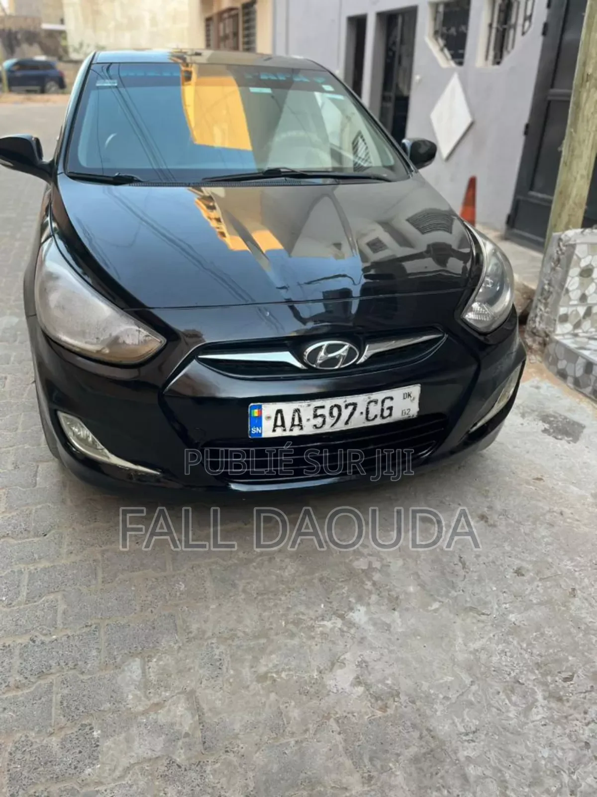 Hyundai Accent 2012 Black