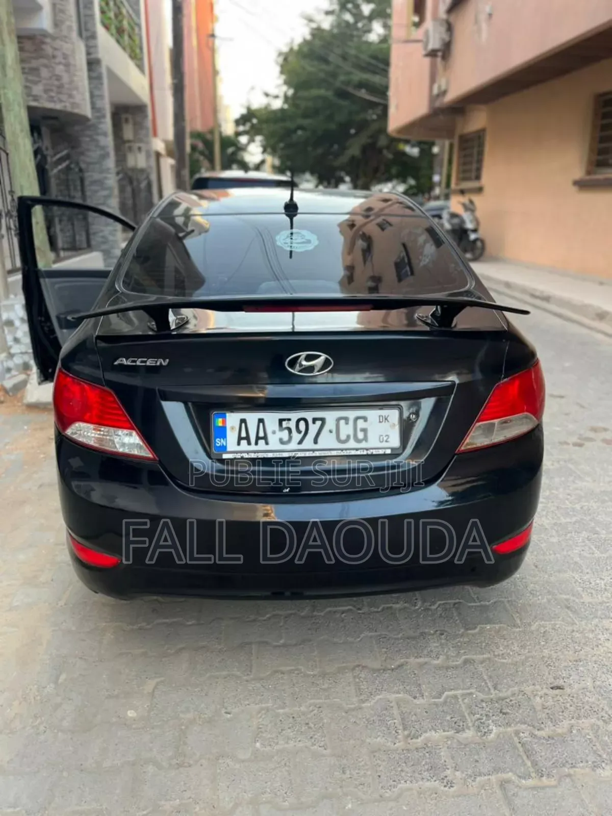 Hyundai Accent 2012 Black