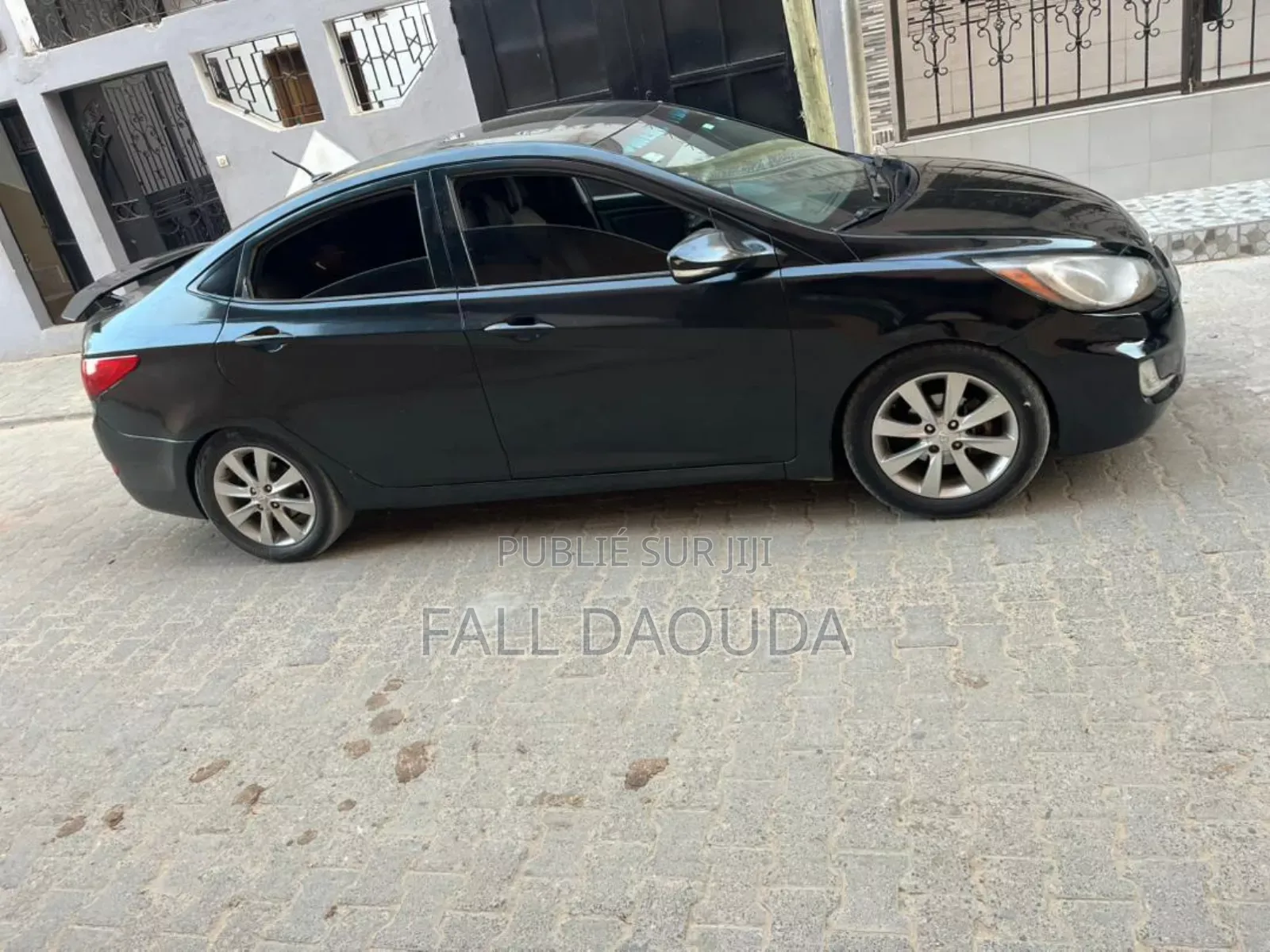 Hyundai Accent 2012 Black