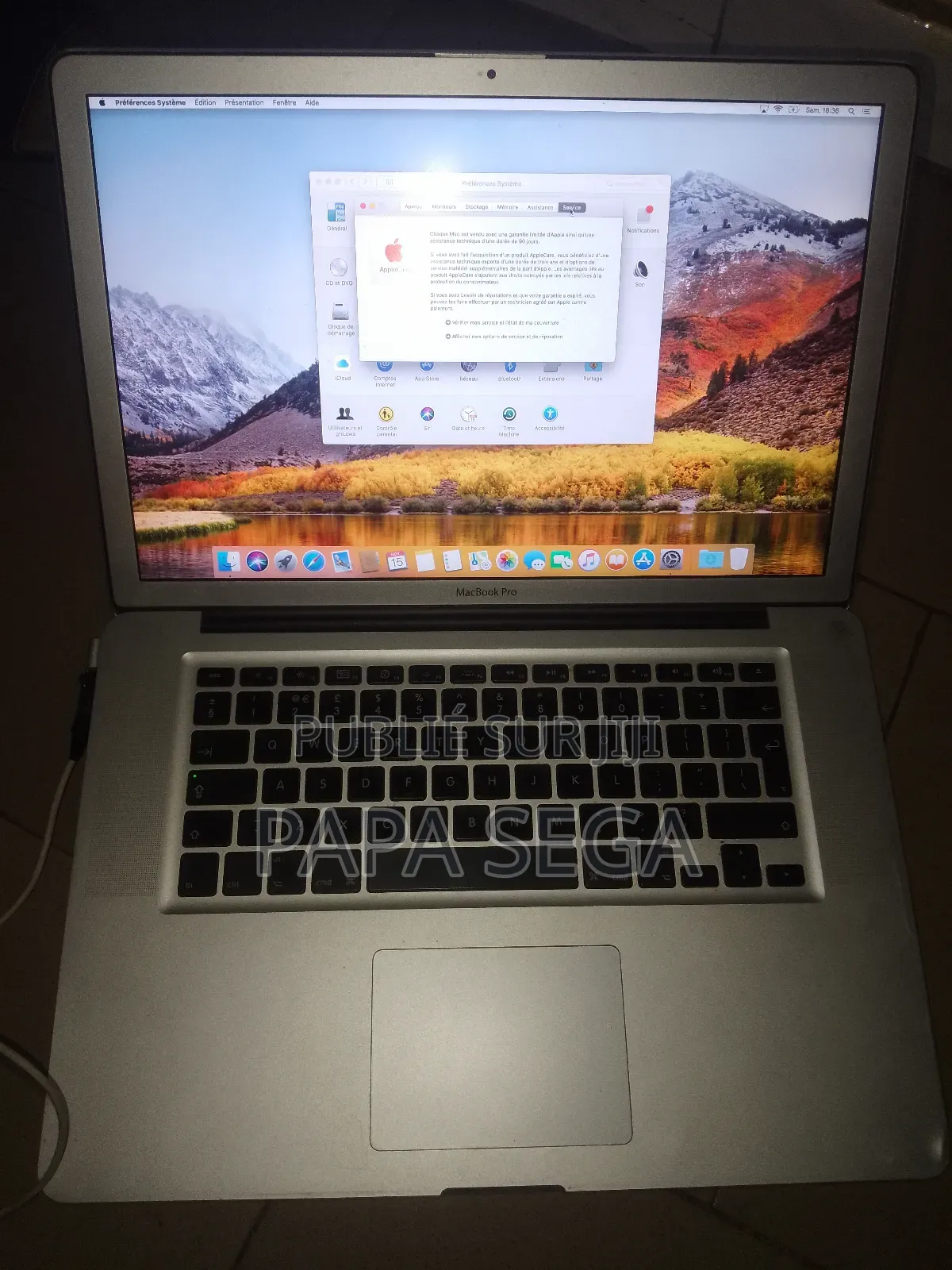 Ordinateur De Bureau Apple Mac Pro 4GB Intel Core I7 SSD 256GB