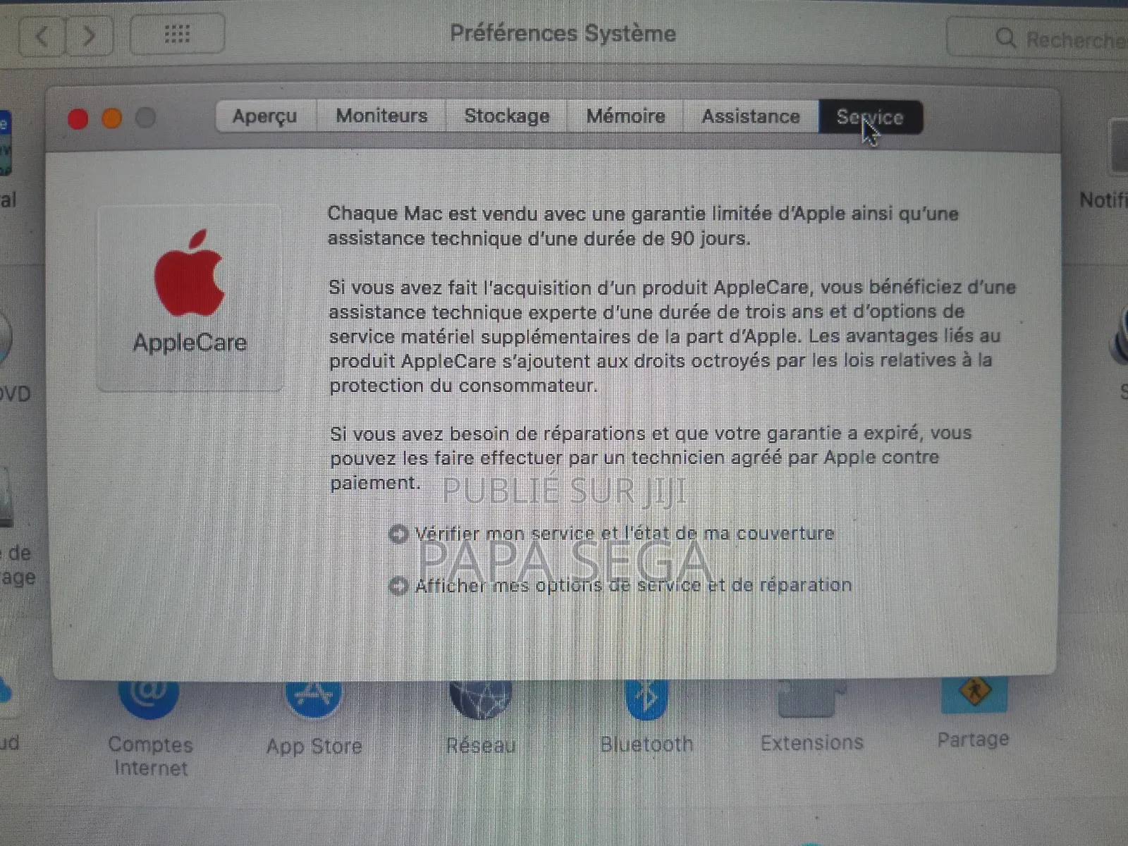 Ordinateur De Bureau Apple Mac Pro 4GB Intel Core I7 SSD 256GB