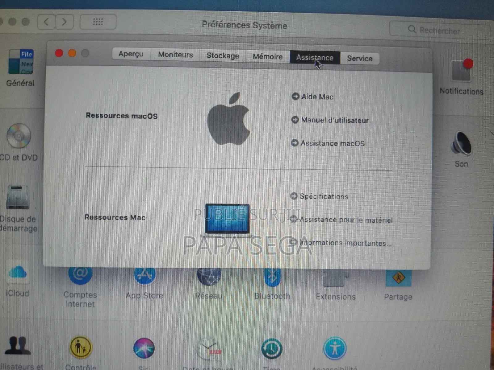 Ordinateur De Bureau Apple Mac Pro 4GB Intel Core I7 SSD 256GB