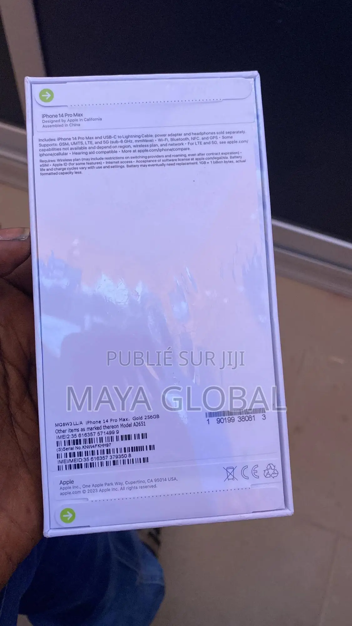 New Apple iPhone 14 Pro Max 256 GB Black