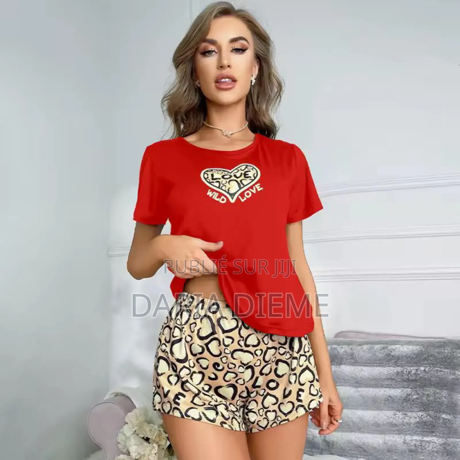 Pyjama Imprimer 2 Pièce