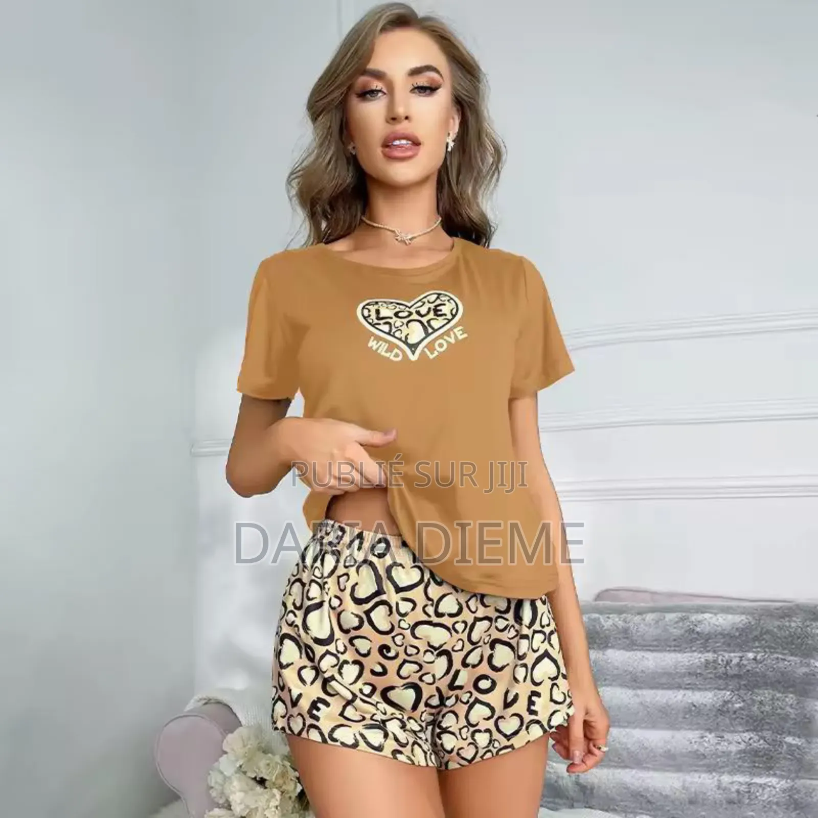 Pyjama Imprimer 2 Pièce