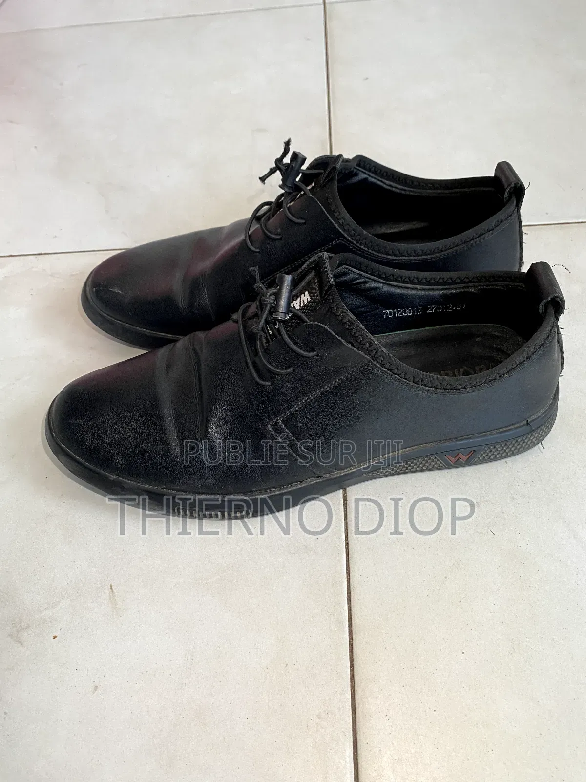 Chaussures en Cuir Pour Homme