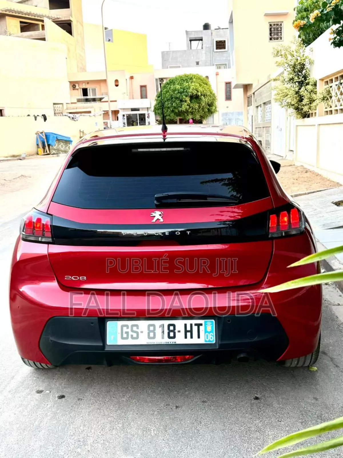 Peugeot 208 2023 Rouge