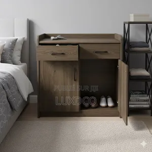 Photo - Armoire Buffet En Bois Bois D'ingénierie, Très Classe