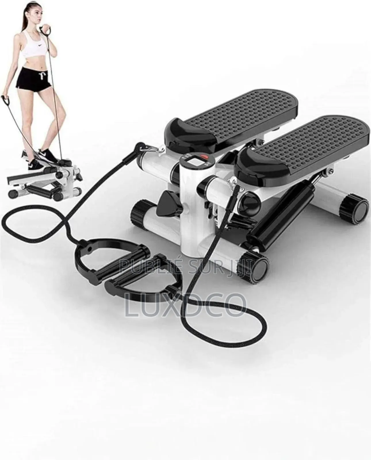 Mini Stepper Avec Bande De Résistance Portable Pour Bureau, Maison