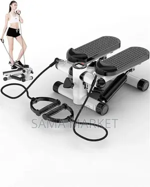Mini Stepper Avec Bande De Résistance Portable Pour Bureau, Maison