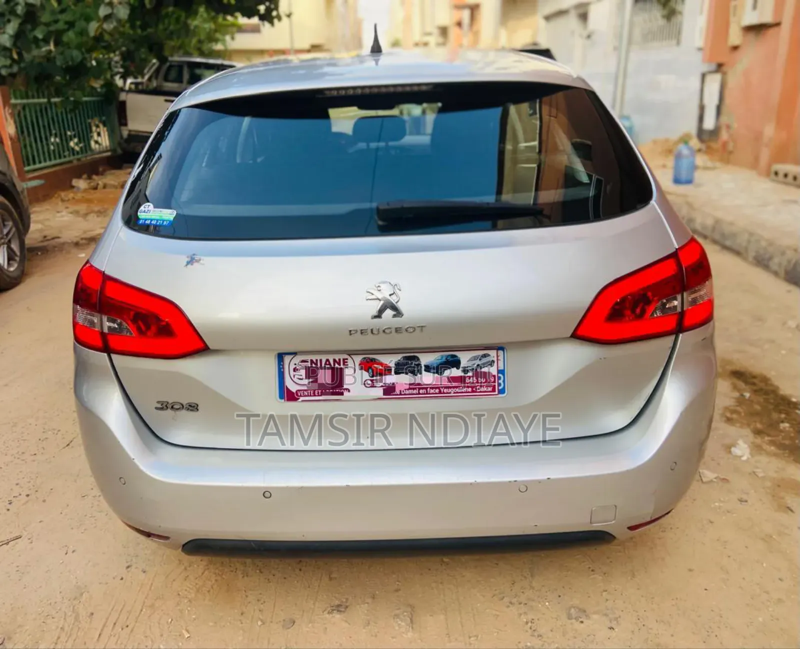 Peugeot 308 2017 Gris