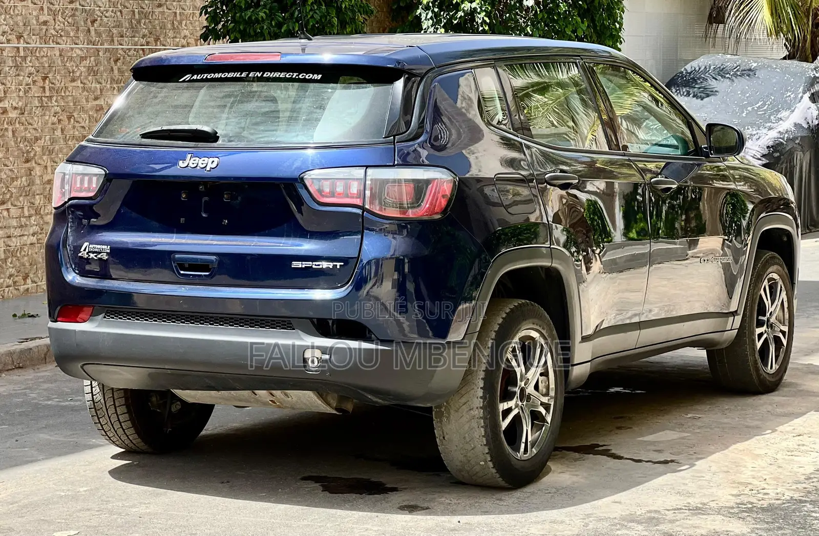 Jeep Boussole Sport 4x4 2018 Blue