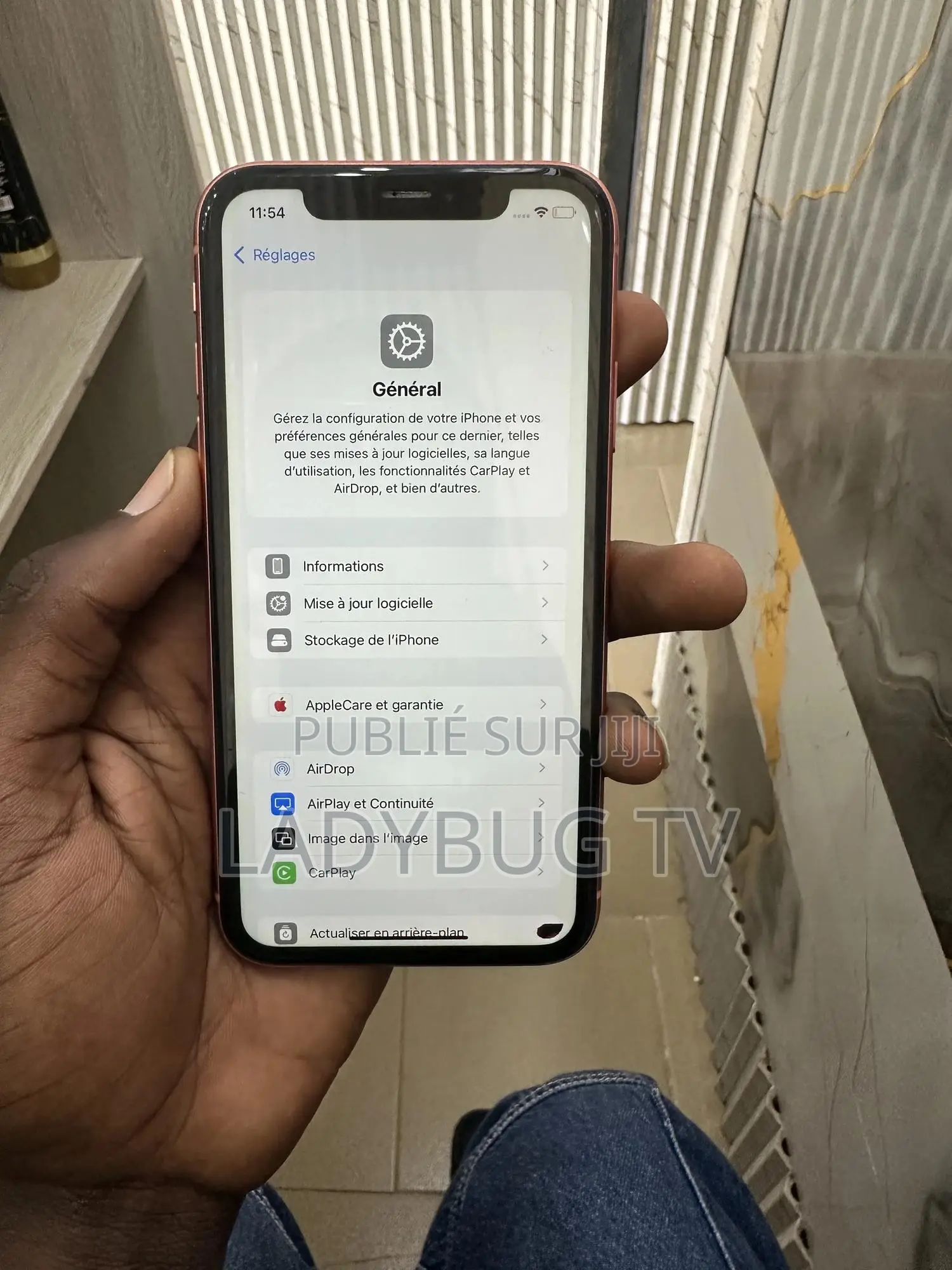 New Apple iPhone XR 64 GB Or rose