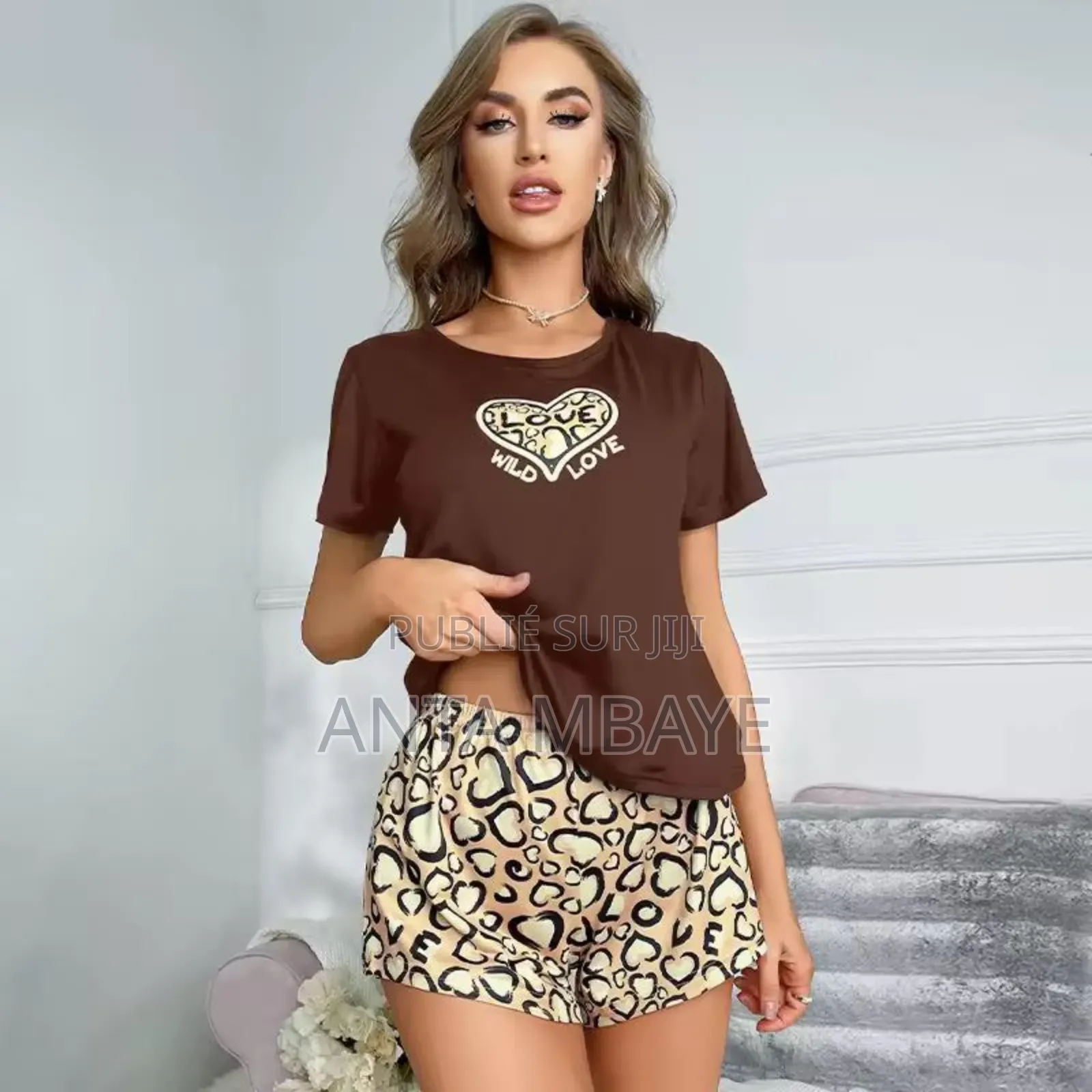 Pijama en Short Et T-Shirt