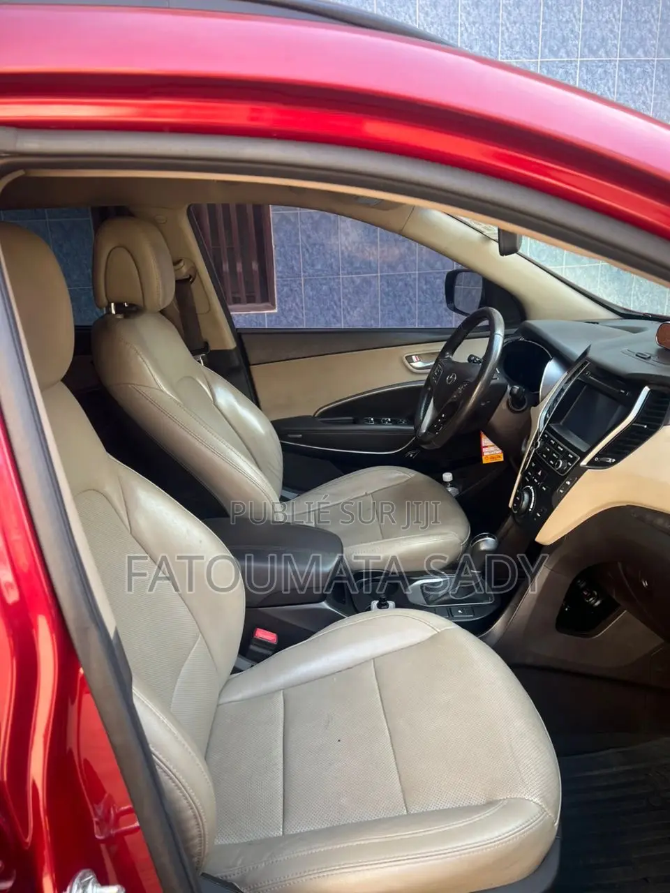 Hyundai Santa Fe 2017 Rouge