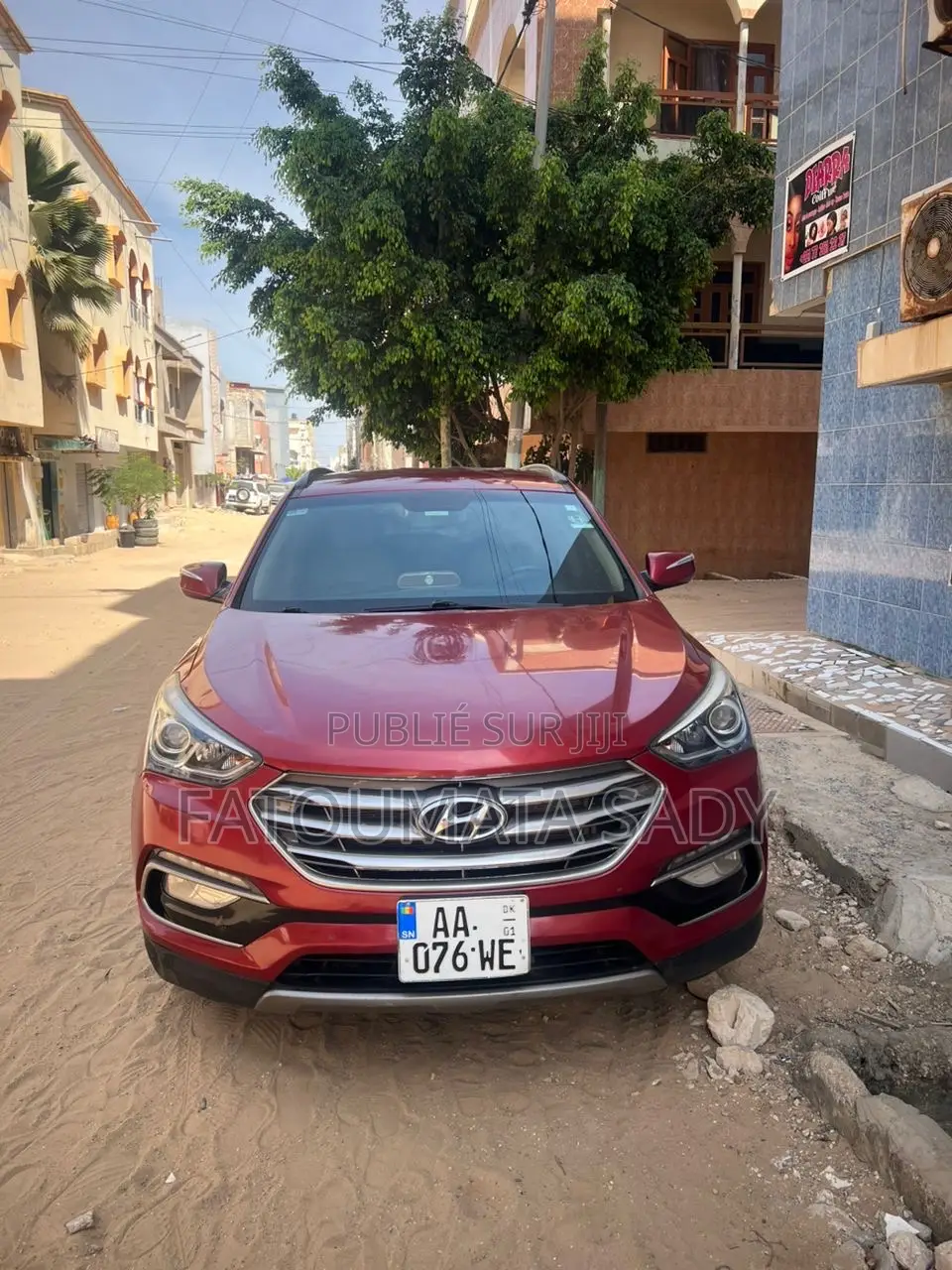 Hyundai Santa Fe 2017 Rouge