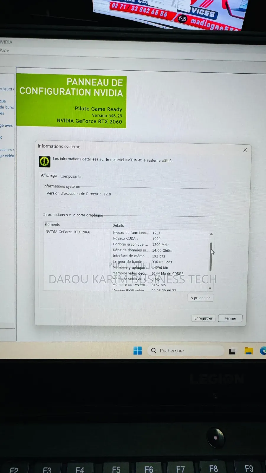 New Ordinateur Portable Lenovo Legion 5 16GB Intel Core I5 SSD 512GB
