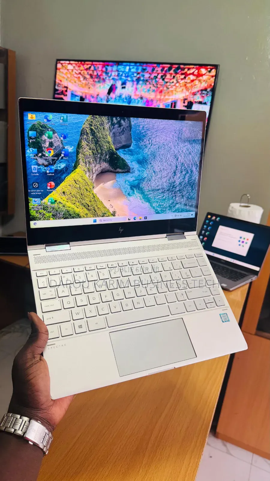 New Ordinateur Portable HP Spectre X360 8GB Intel Core I7 SSD 512GB