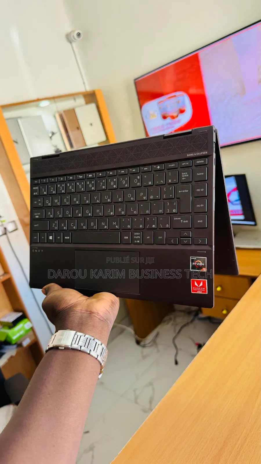 New Ordinateur Portable HP Envy X360 8GB AMD Ryzen 5 SSD 512GB