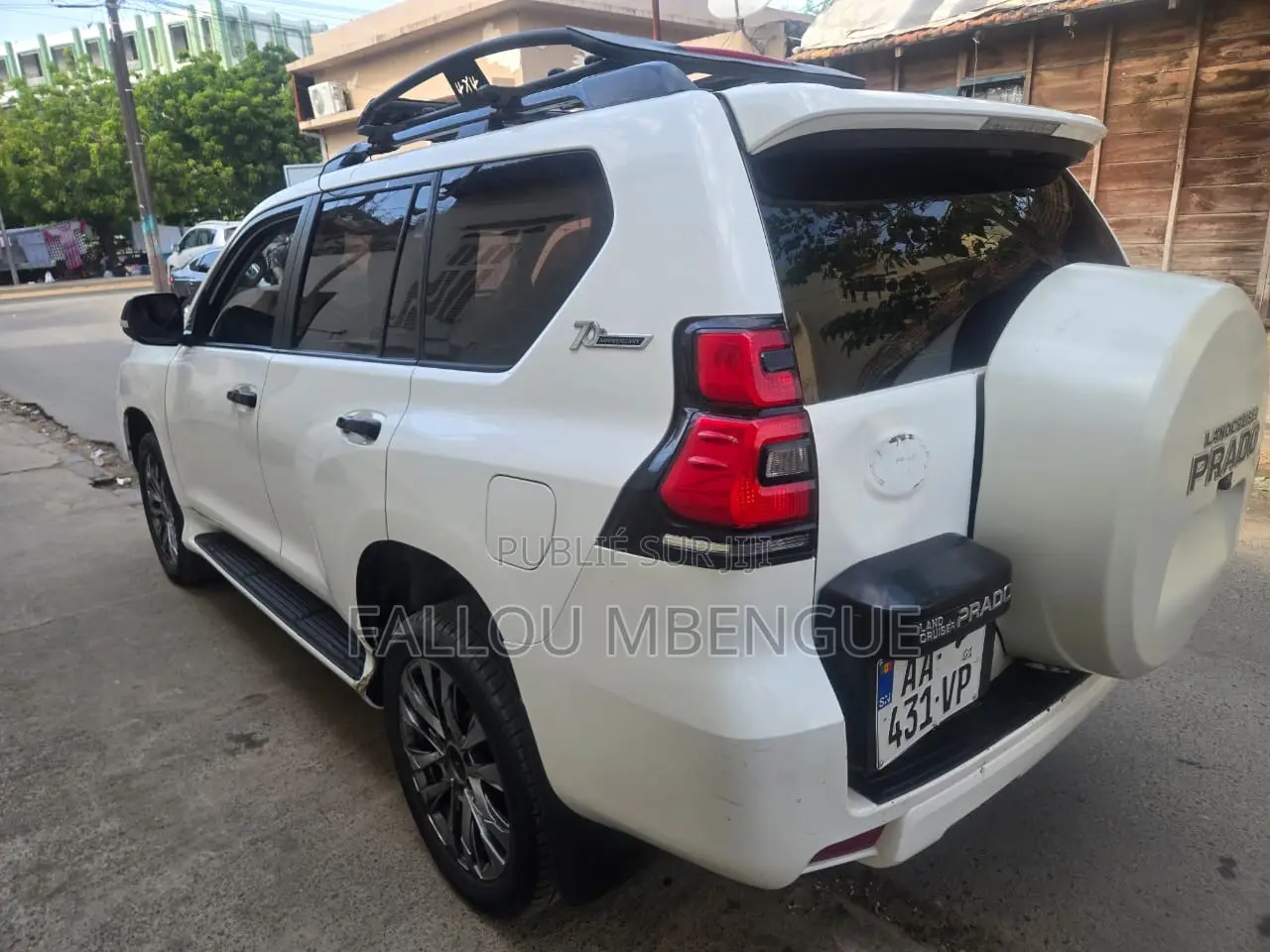 Toyota Land Cruiser Prado 2018 Blanc