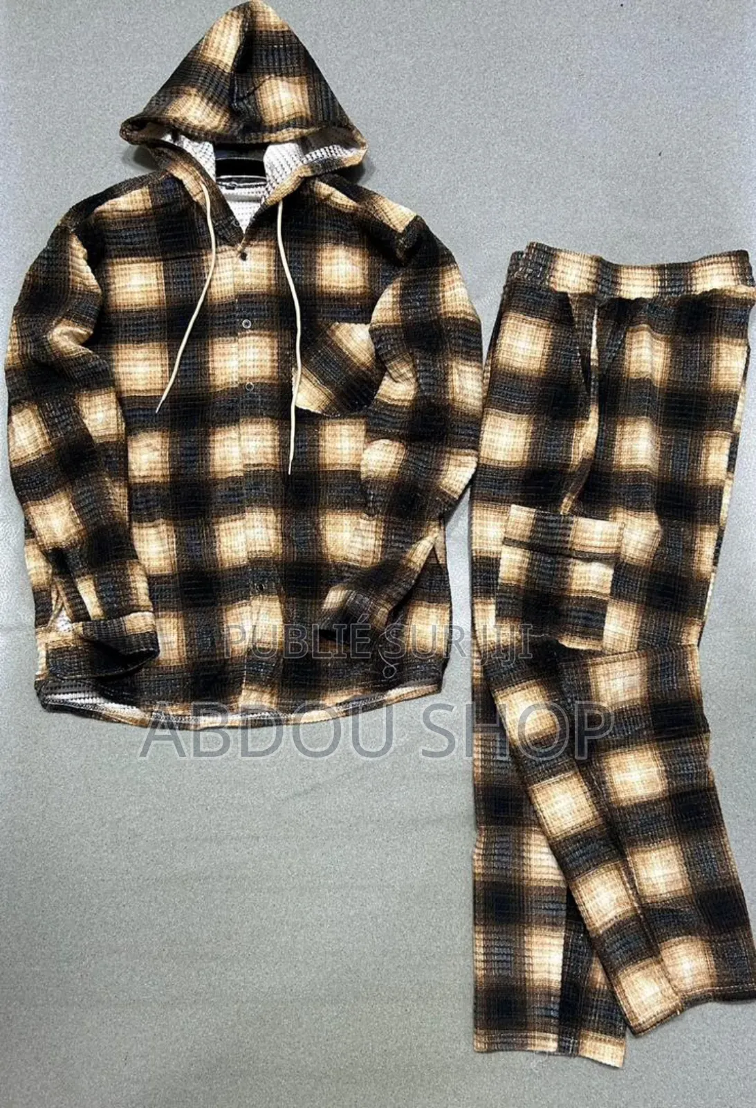 Ensemble Chemise 100% Coton Disponible