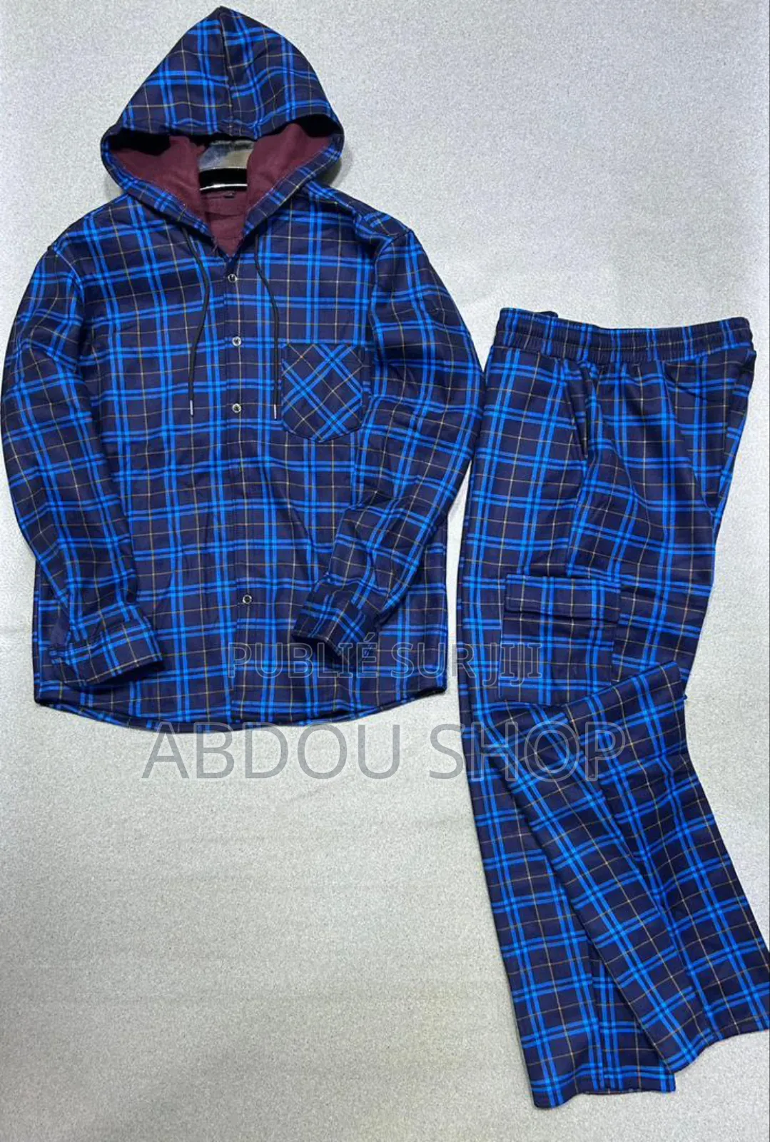 Ensemble Chemise 100% Coton Disponible