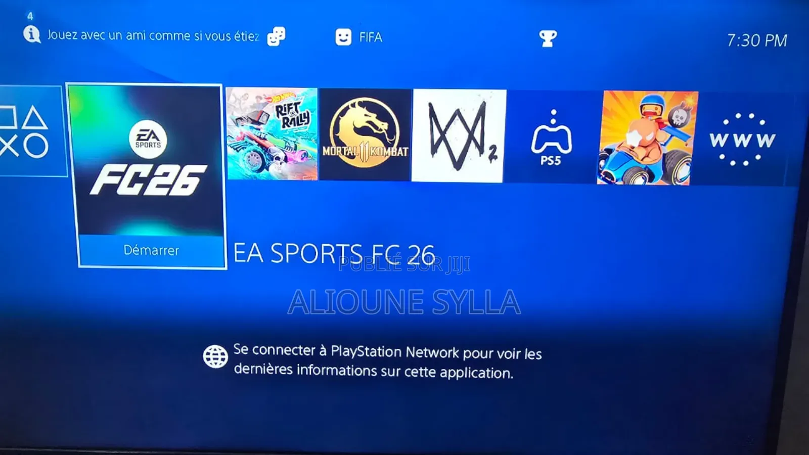 Ps4 Slim Non Flashé