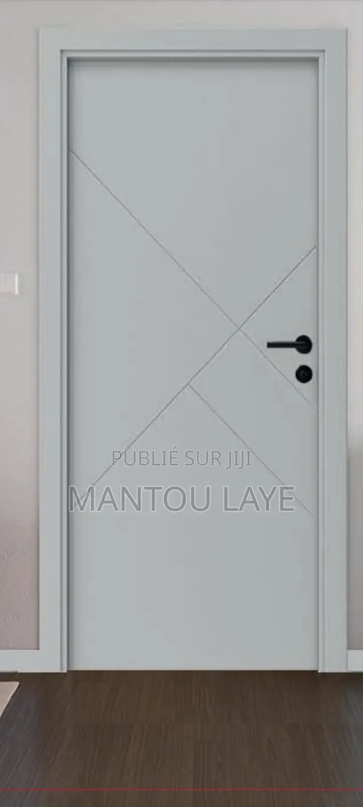 Porte PVC Et Porte Blindée