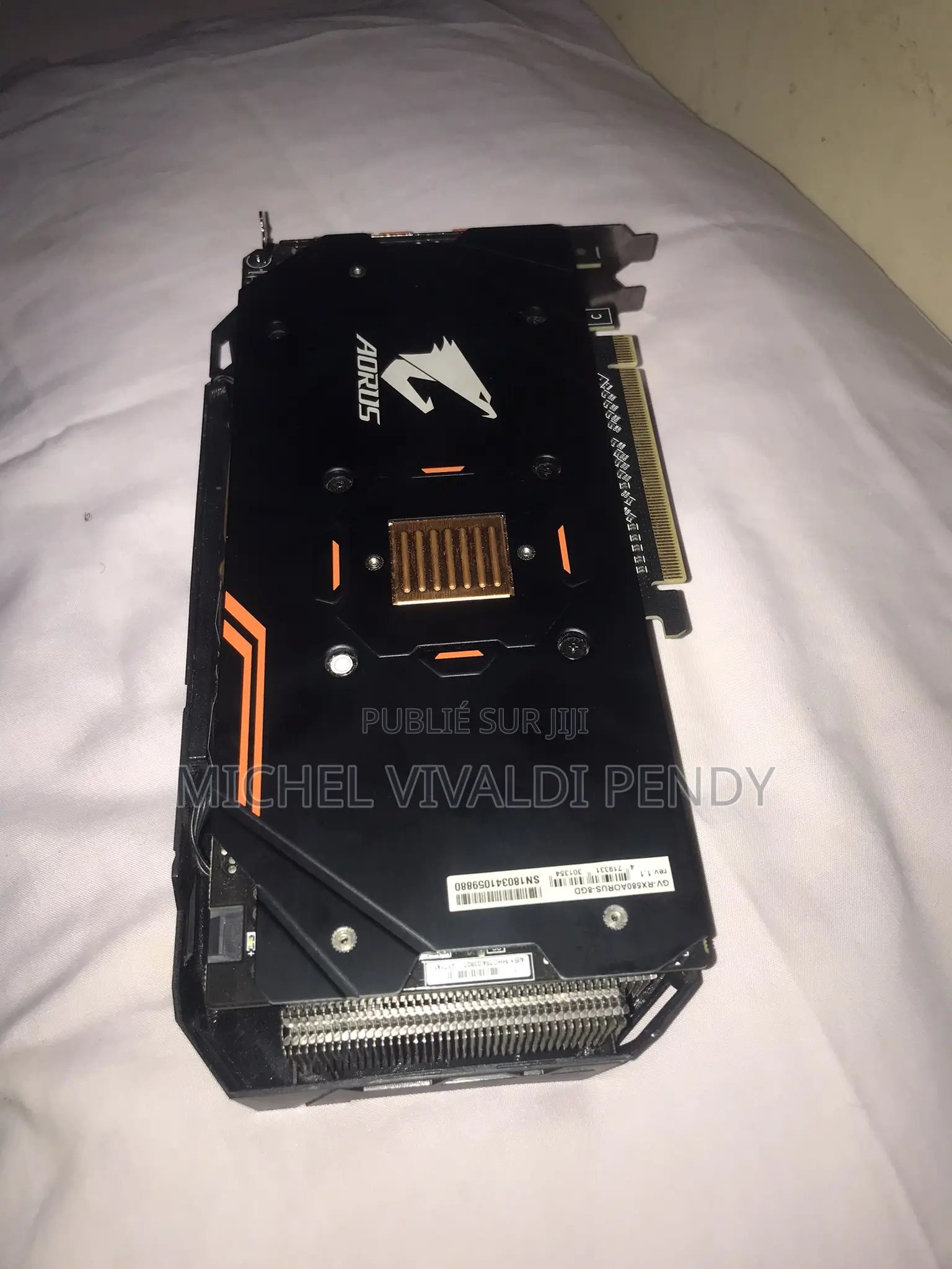 Carte Graphique Rx580 8go