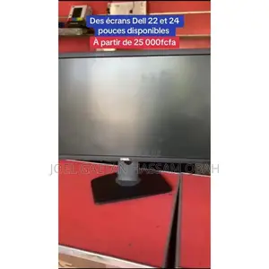 Dell Écran 22-24 Pouces Full Hd Noir Productivité