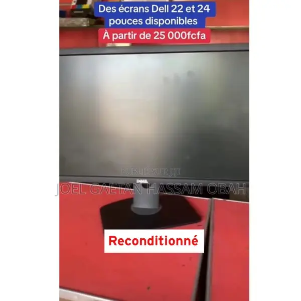 Dell Écran 22-24 Pouces Full Hd Noir Productivité