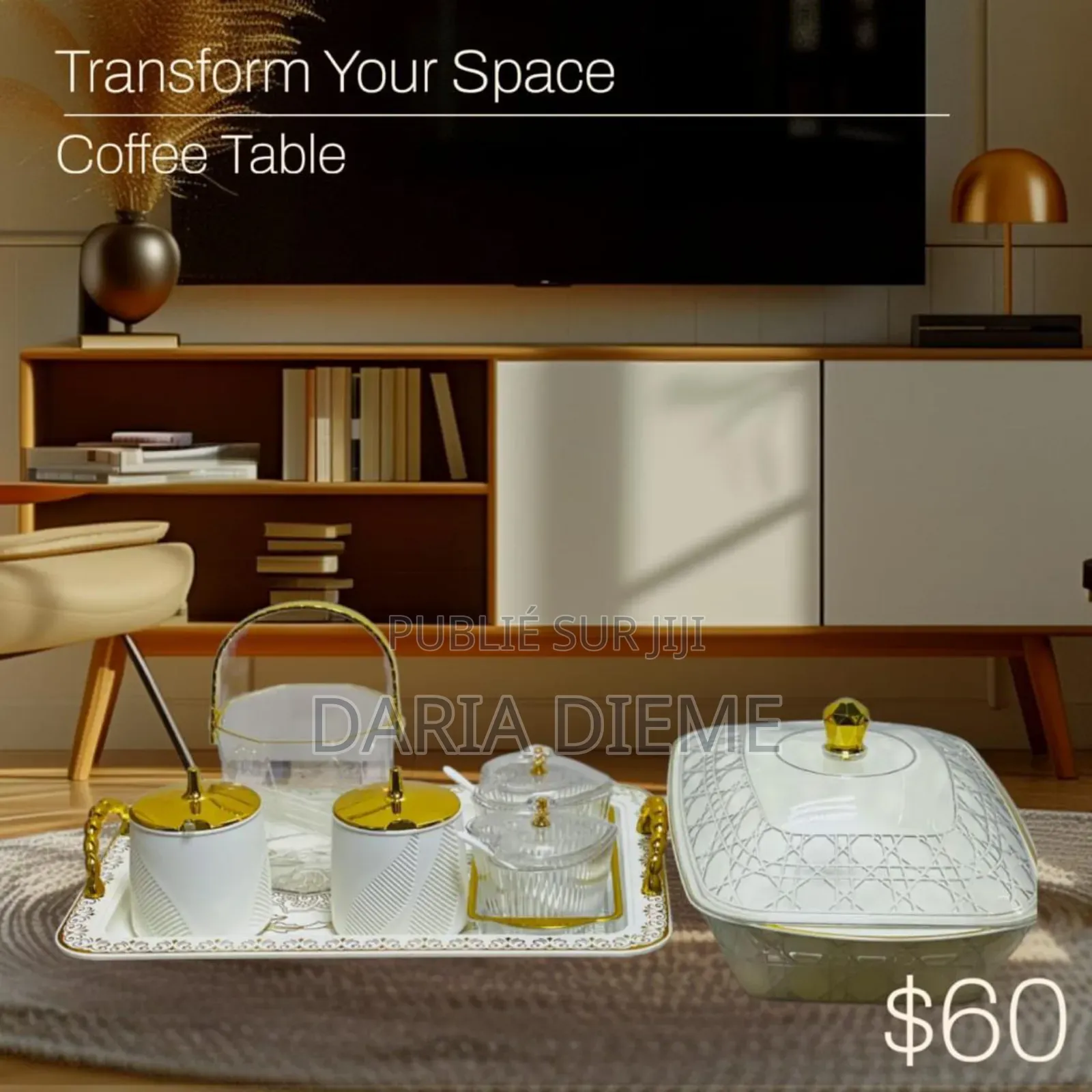 Ensemble Petit Déjeuner 8 Pièces