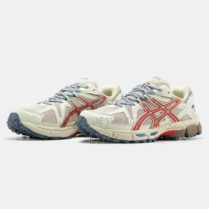 Photo - Asics Gel-Kahana 8 " Cream / Red / Blue " Disponible