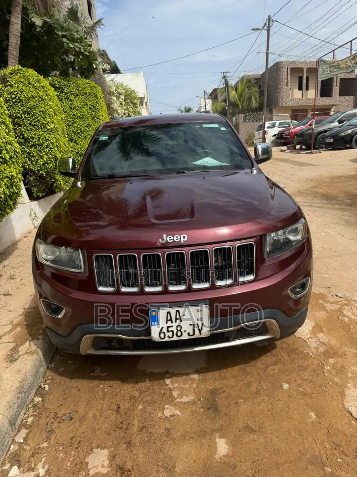 Jeep Grand Cherokee 2015 Rouge