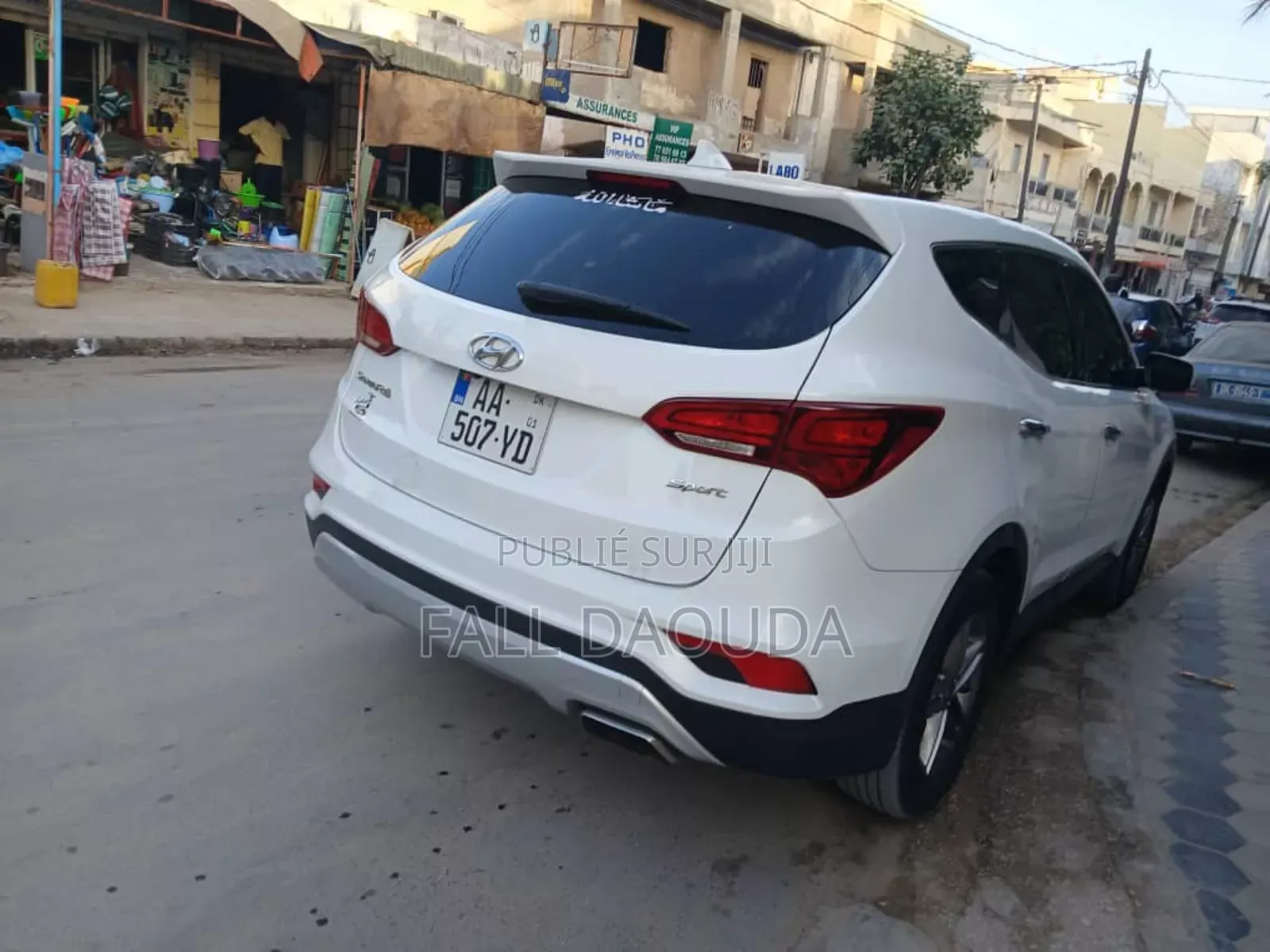 Hyundai Santa Fe 2017 Blanc
