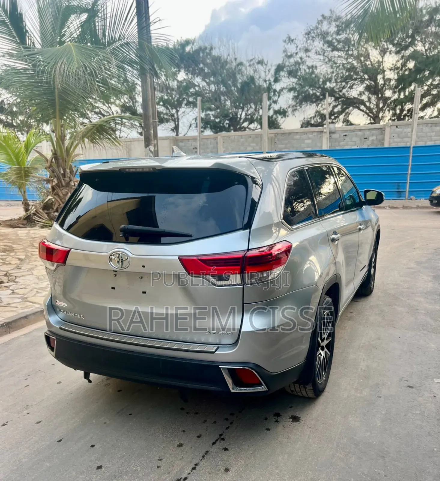 Toyota Highlander SE 4x4 V6 (3.5L 6cyl 8A) 2018 Gris