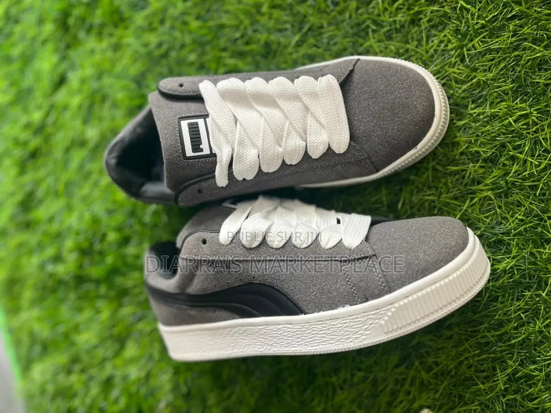 Puma Suede Xl Grise Blanche | Style Rétro Classique