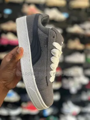 Puma Suede Xl Grise Blanche | Style Rétro Classique