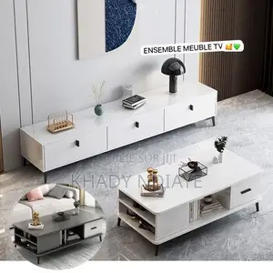 Photo - Table Basse + Table Télé