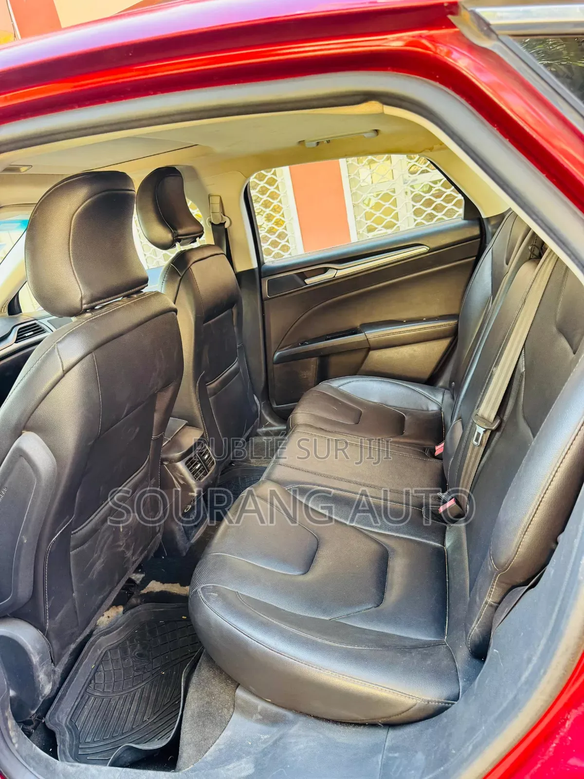 Ford Fusion Titanium AWD 2016 Rouge