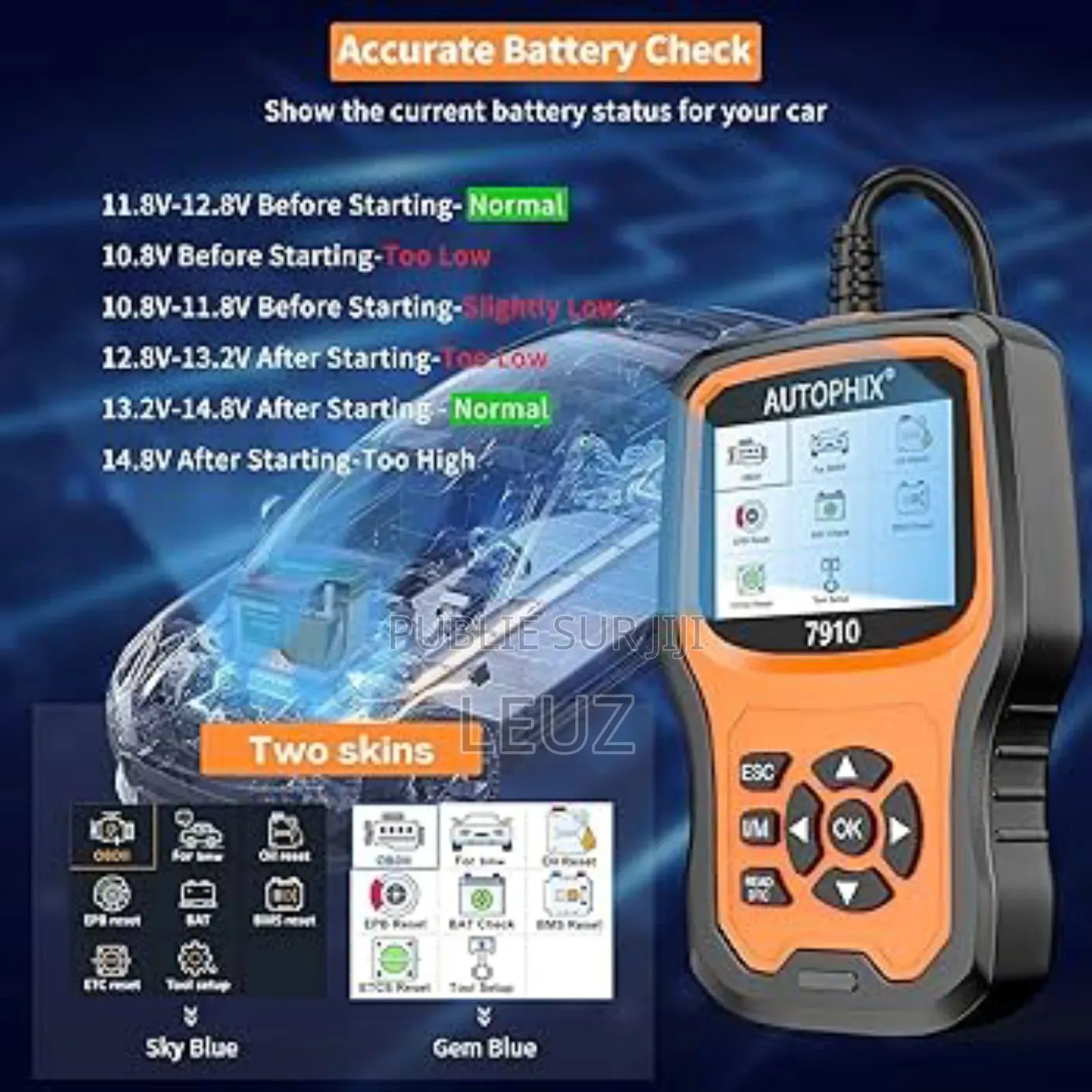 Appareil Diagnostic Autophix Venant