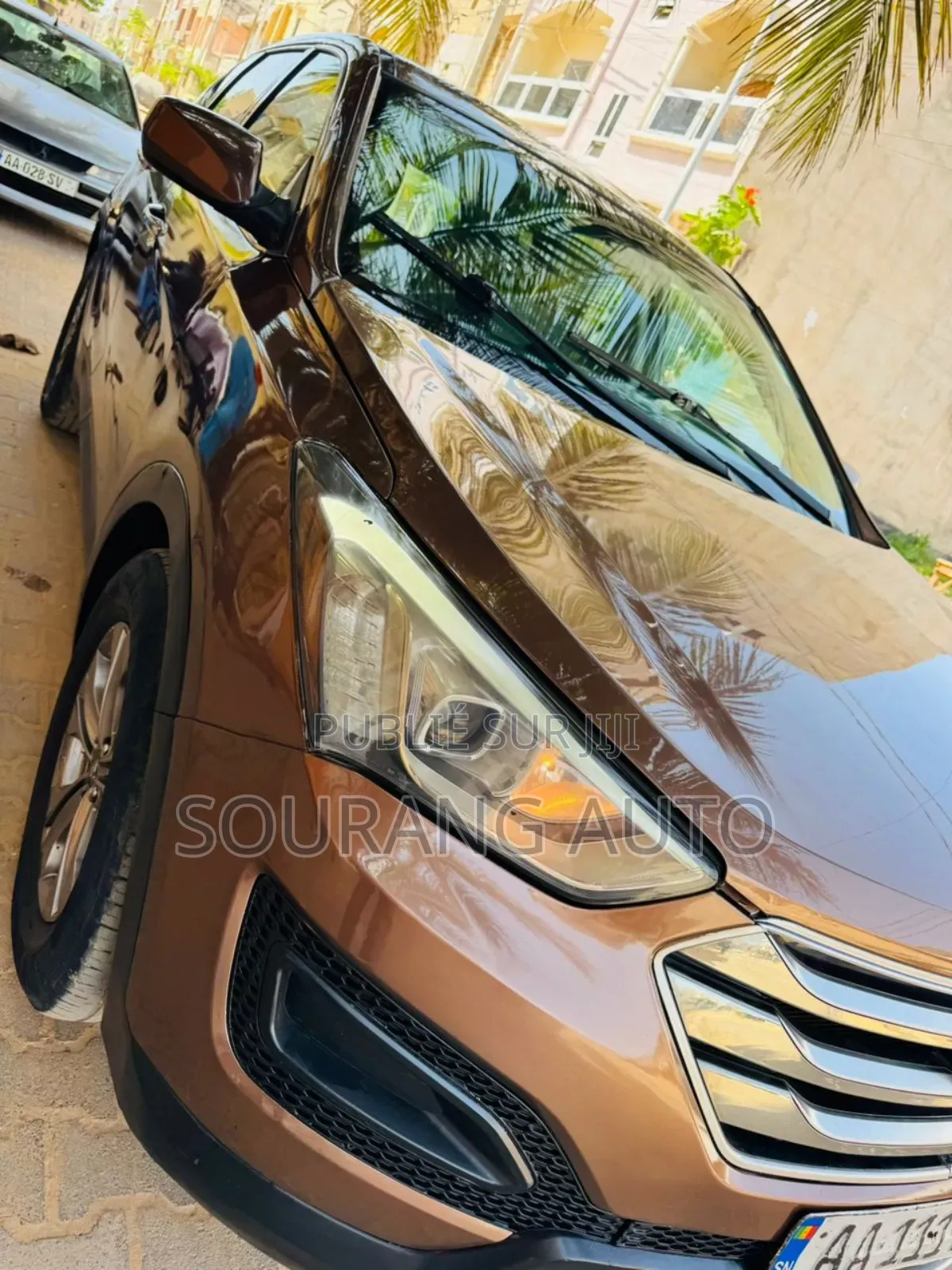 Hyundai Santa Fe Limited AWD 2016 Orange