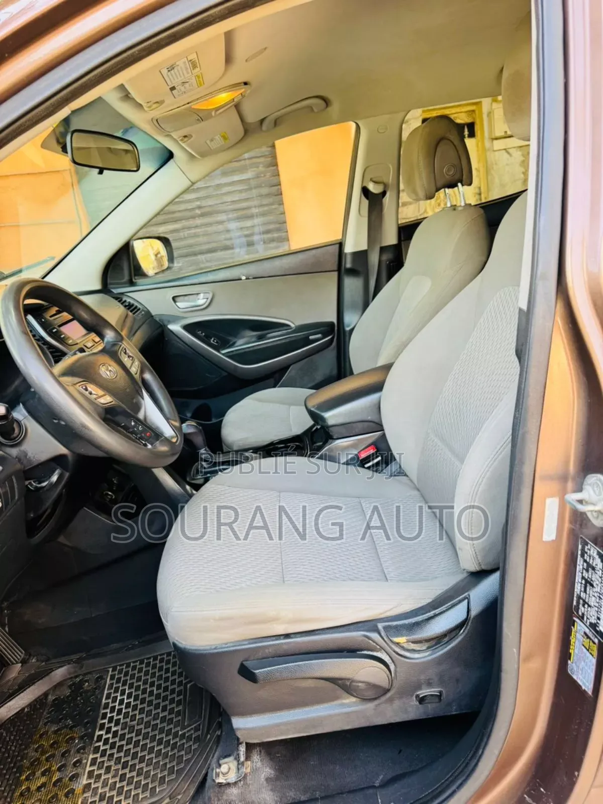 Hyundai Santa Fe Limited AWD 2016 Orange