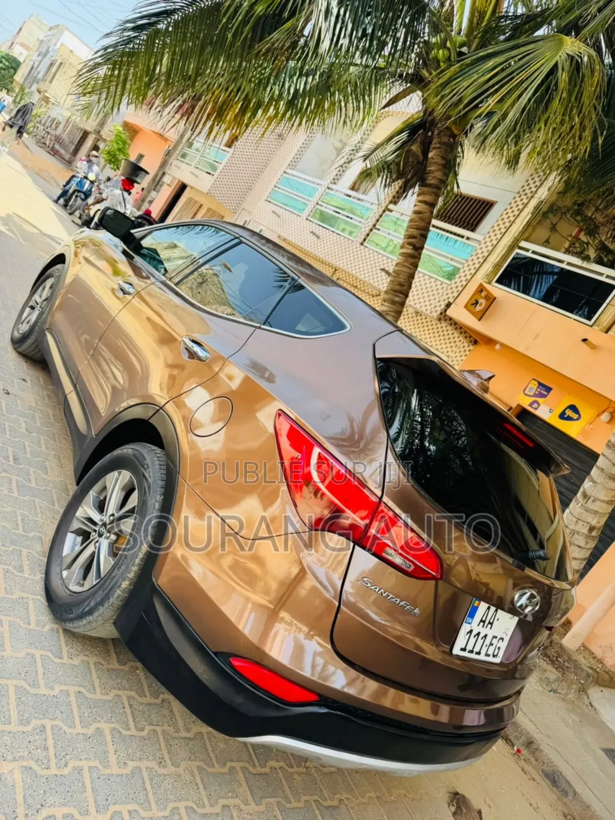 Hyundai Santa Fe Limited AWD 2016 Orange