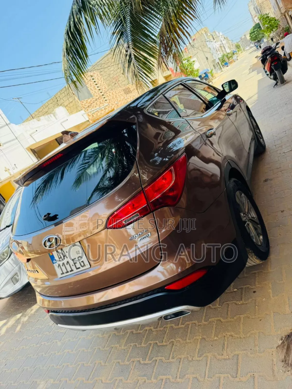 Hyundai Santa Fe Limited AWD 2016 Orange