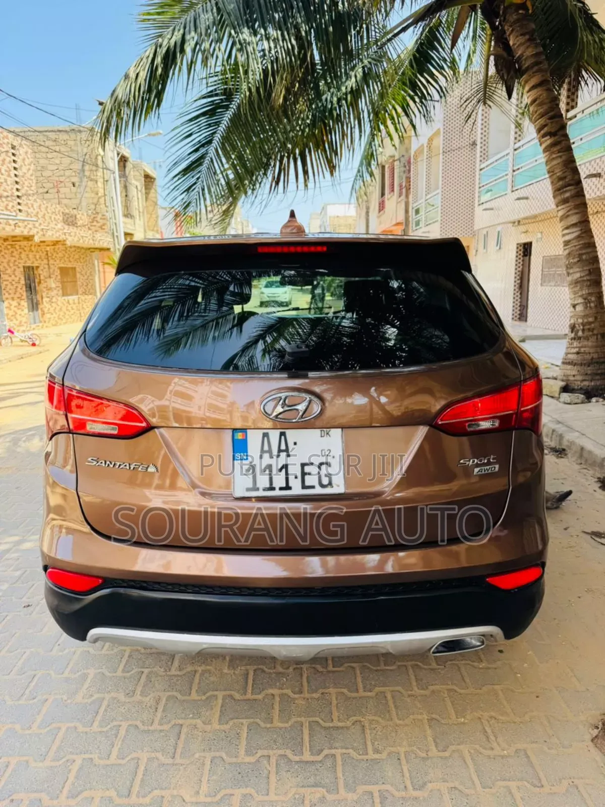Hyundai Santa Fe Limited AWD 2016 Orange