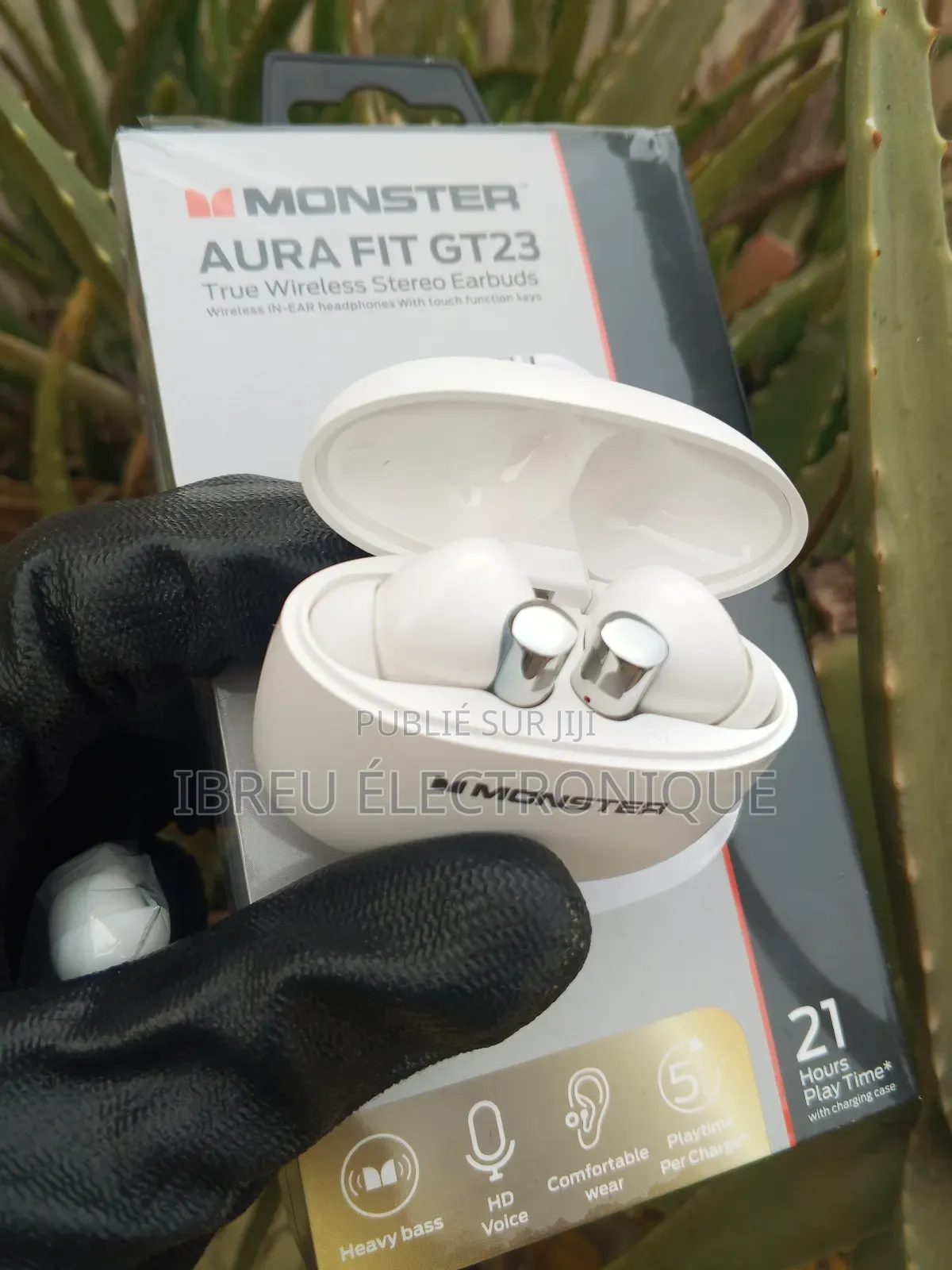  Écouteurs Haut De Gamme Monster Aura Fit Gt23