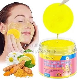 Tampon Nettoyant À Base De Curcuma