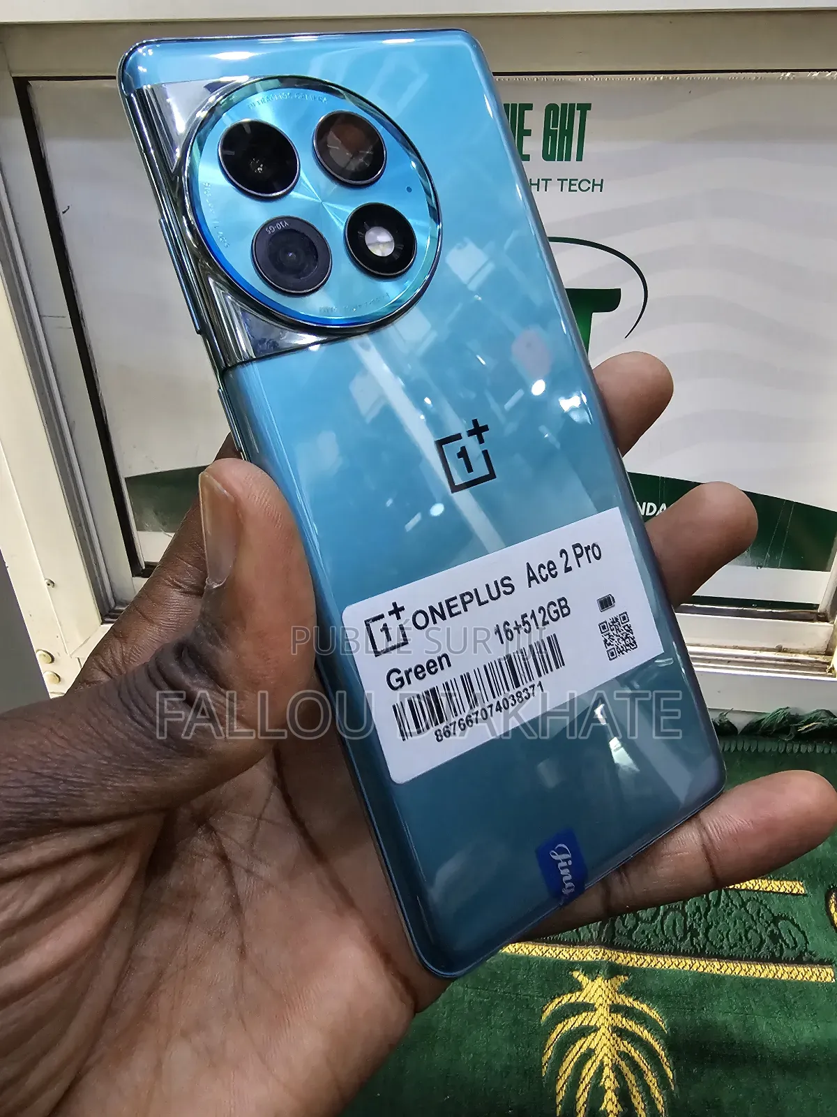 New OnePlus Ace 2 512 GB Blue